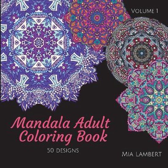 Mandala Adult Coloring Book - cover