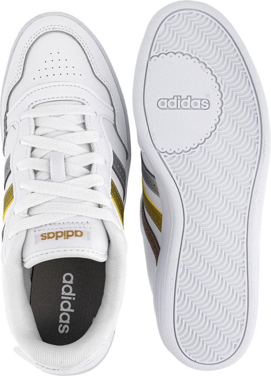 adidas Witte VL Hoops Low - Maat 42 | bol.com