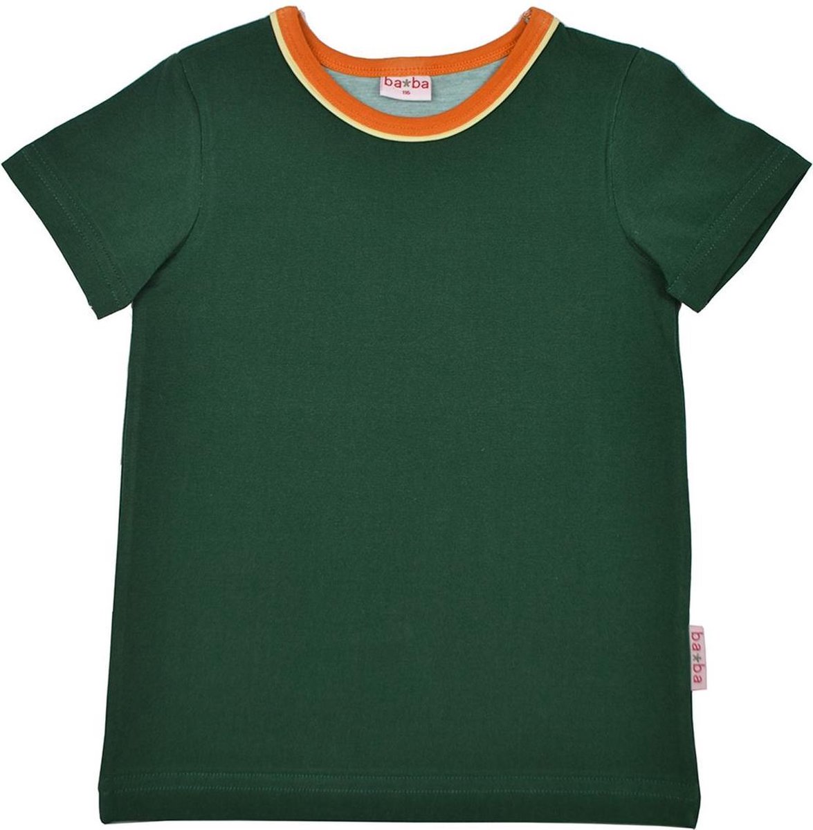 BA*BA Kidswear T-shirt Green Maat 122