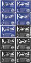 Kaweco Vulpen vullingen Zwart/Pearl Black en Blauw/Royal Blue, 10 doosjes