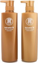 Jean Michel Cavada-Keratine shampoo + Haarmasker met Keratine
