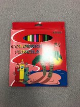 Kleurpotloden Set van 24 stuks