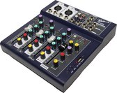Whitemill F4  Audio mixer - 4 Kanaal Geluidsmixer - Mengpaneel - Karaoke Mediaspeler  - Mixer - PA Mixers & Mengpanelen - Audio mixer - Studio Mixer