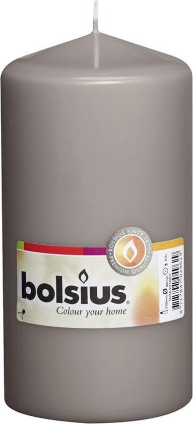 Bolsius Stompkaars 150/78 warm grijs