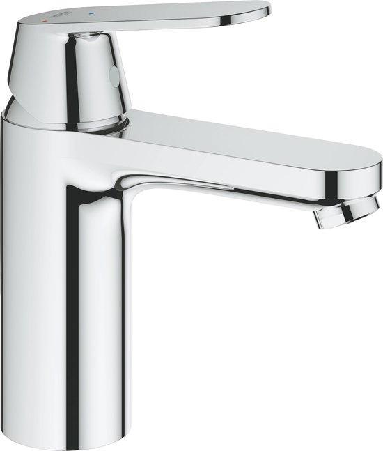 Foto: Grohe eurosmart cosmopolitan wastafelkraan met ecojoy zonder waste chroom