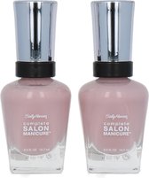 Sally Hansen Salon Manicure Nagellak - 814 Balmy Blush (set van 2)