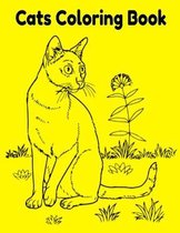Cats Coloring Book