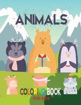 Animals Coloring Book For Kids