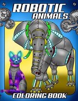 Robotic Animals Coloring Book