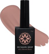 Nude gel nagellak - Blessed Blush 011  Gel nagellak - 15ml -  - De Nagel Shop - Gelnagels Nagellak