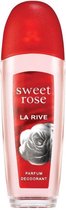 Sweet Rose deodorant spray glas 75ml