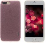 UNIQ Accessory iPhone 7-8 Plus Back Cover hoesje glitter - Roze