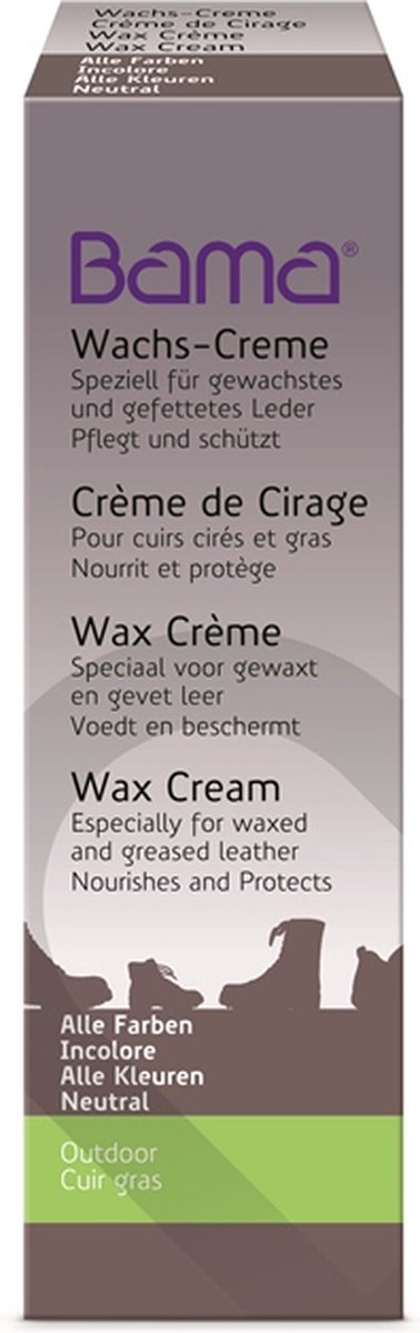 Bama Wax Cream neutraal voor alle kleuren | bol.com