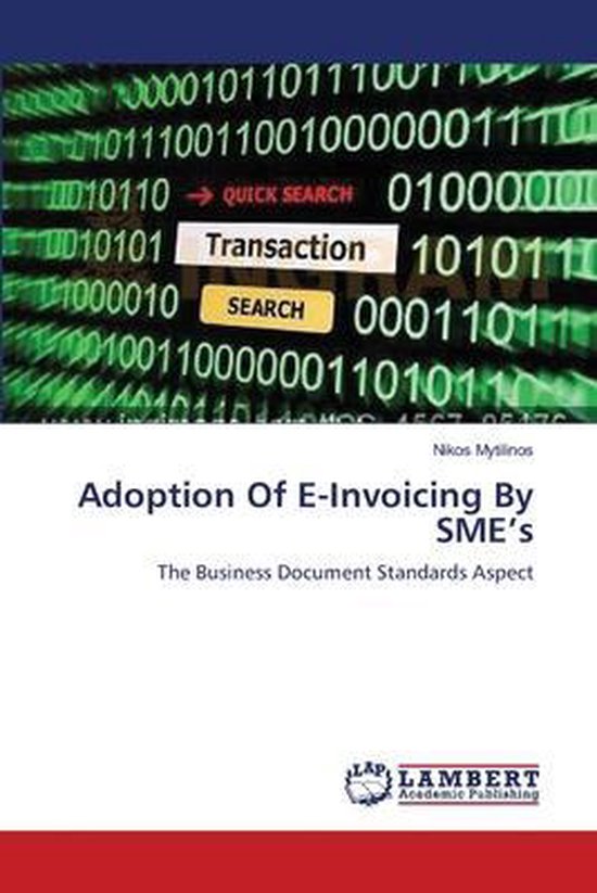 Adoption Of E-Invoicing By SME's - cover