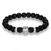 Schorpioen / Scorpio Kralen Armband - Astrologie - Sterrenbeeld - Zwart - Armband Dames - Armband Mannen - Armband Heren - Vaderdag Cadeau - Vaderdag Geschenk - Vaderdag Cadeautje