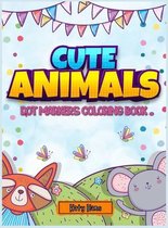 Cute Animals Dot markers coloring book 4-8