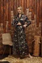 Lange kimono satijn
