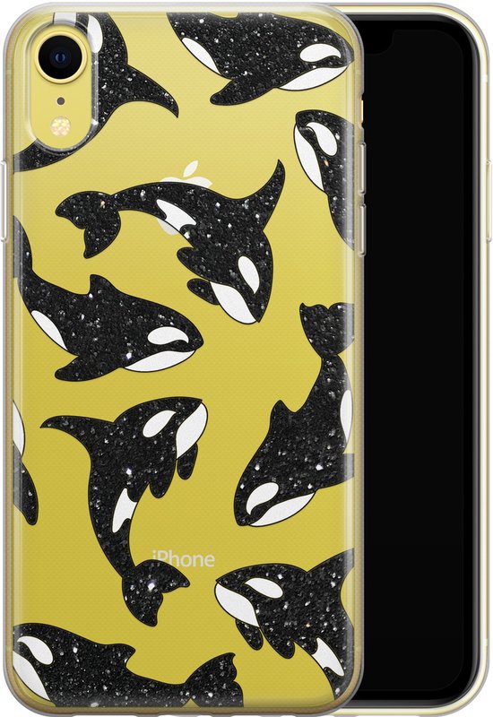 Coque iPhone XR - Orque | Apple iPhone XR | Étui en Siliconen TPU | Coque arrière pour téléphone Transparent