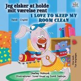 Danish English Bilingual Collection- I Love to Keep My Room Clean (Danish English Bilingual Children's Book)