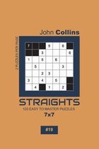 Straights - 120 Easy To Master Puzzles 7x7 - 19