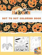 Halloween Dot to Dot Coloring Book