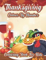 Thanksgiving Color By Number Coloring Book For Kids