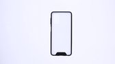 Samsung Galaxy A32 5G Space Collection Smoke - Transparant hoesje - Anti kras - Zwarte rand