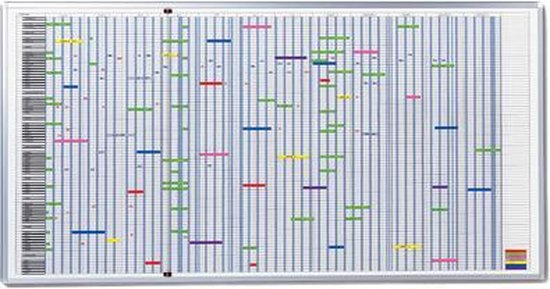Whiteboard PRO 60x90cm – Magnetisch Planbord – Geëmailleerd Staal – Jaarplanner Whiteboard PRO 60x90cm – Magnetisch Planbord – Geëmailleerd Staal – Jaarplanner