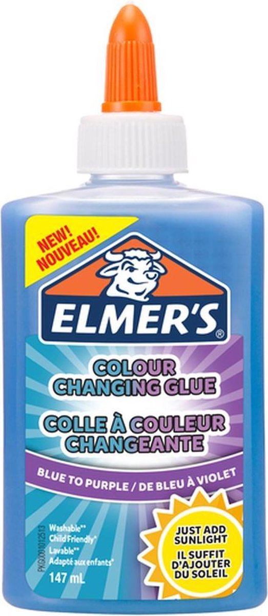 Elmer's - Kleur veranderende - Lijm - Blauw - Paars - 147ml