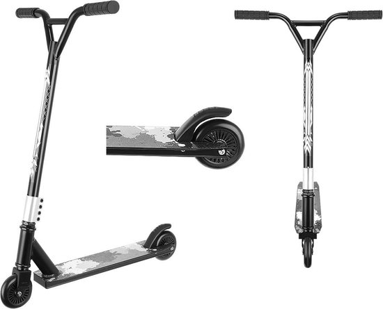 Arebos Stuntstep - ABEC 9 Kogellagers - 110mm PU Wielen - Stunt Scooter