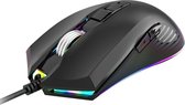 OUSAID D203 - Gaming Muis - RGB Light - 800-3000DPI - Game Mouse - Rood