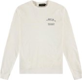 In Gold We Trust Reflective Sweater - Crewneck - White - Maat M