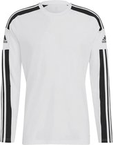 adidas Squadra 21 Sportshirt - Maat L  - Mannen - wit - zwart
