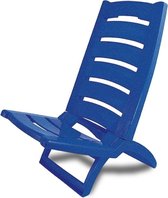 Adriatic Strandstoel opklapbaar 80x38cm blauw bol.com