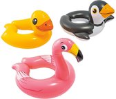 Intex Zwemring Dier - eend - pinguïn - flamingo - assorti levering