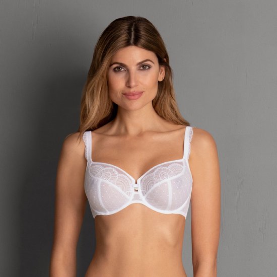 Soutien-gorge à armatures RosaFaia Beautyfull Selma 5634 006 Wit - taille 80D