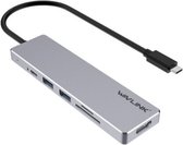 Wavlink USB-C Mini Docking Station 4K - Veelzijdig Type-C dockingstation - Plug and Play