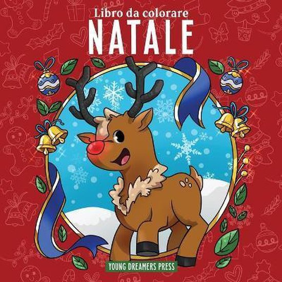 Album Da Colorare Per Bambini- Libro da colorare Natale - cover