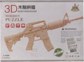 Bouwpakket M16 geweer | Geweer van hout | M16 | Bouwpakket model | Bouwpakket pistool geweer