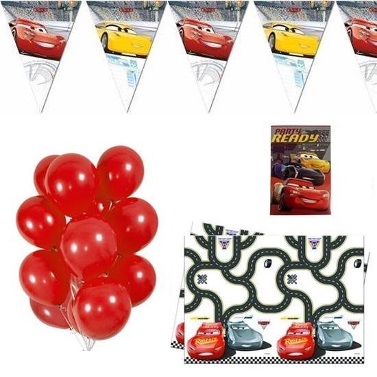 CARS PARTY! | Disney Cars | Party set | Slingers | Tafelkleed |  Uitnodigingen | Auto's... | bol.com