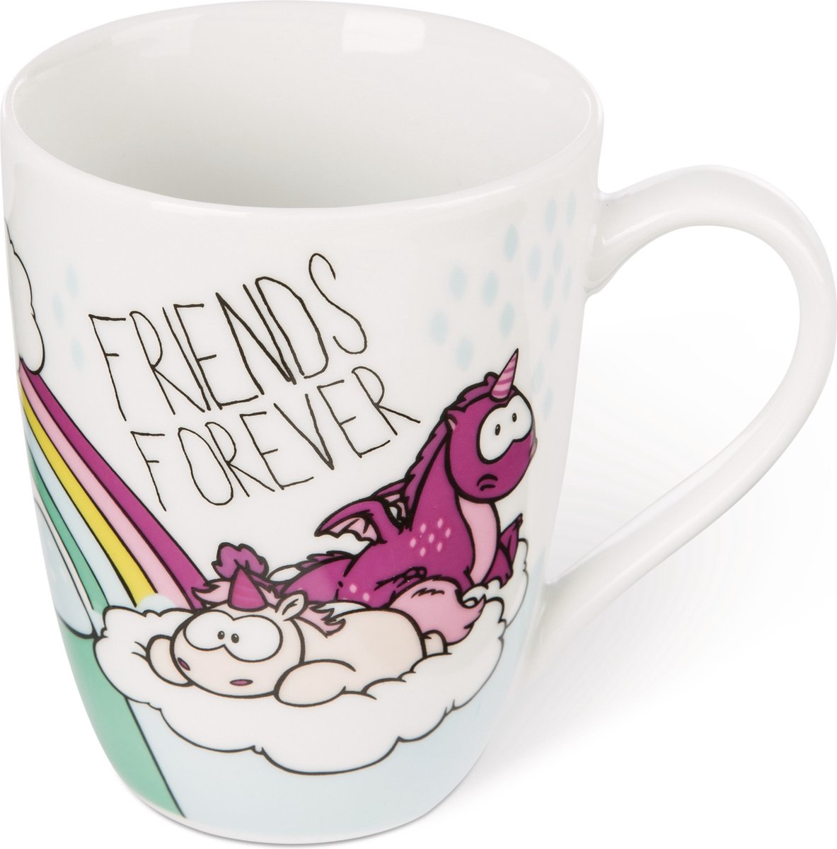 Nici Mok Friends Forever 350 Ml Porselein Roze