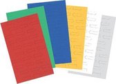 FRANKEN magnetisch symbool 'pijl', 10 x 20 mm, rood