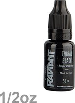 Radiant Colors - tattoo inkt - Tribal Black - 15ml
