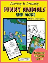 Coloring & Drawing Funny Animals and more Children coloring book