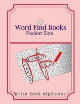 Word Find Books Pocket Size Write Seek Alphabet