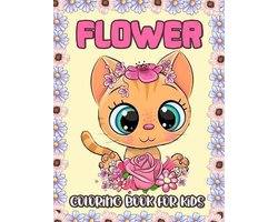 Flower Coloring Book for Kids