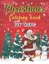 Christmas Coloring Book For Teens