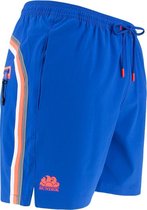 Sundek rits side elastic waist zwemshort blauw - XXL