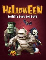 Halloween Activity Book For Boys