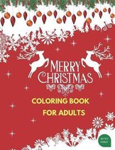 MERRY CHRISTMAS, Coloring Book For Adults,